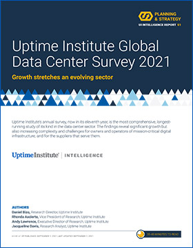 2021 Data Center Industry Survey Results