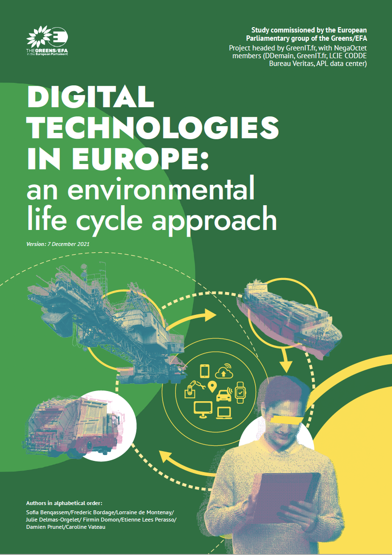 Report | DIGITAL TECHNOLOGIES IN EUROPE: an environmental life cycle approach
